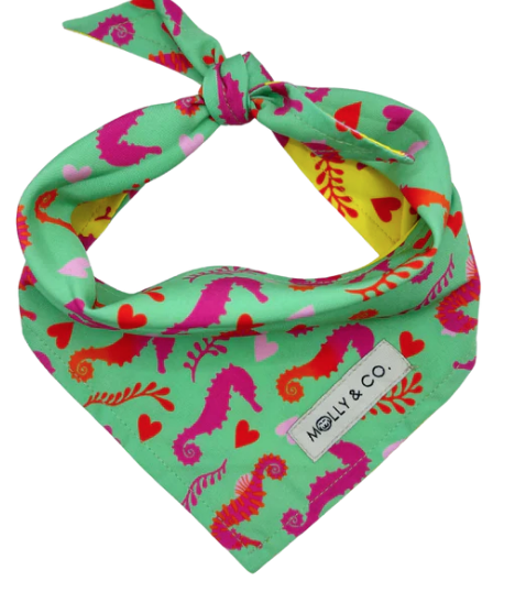 Sea Majesty - Reversible Dog Bandana